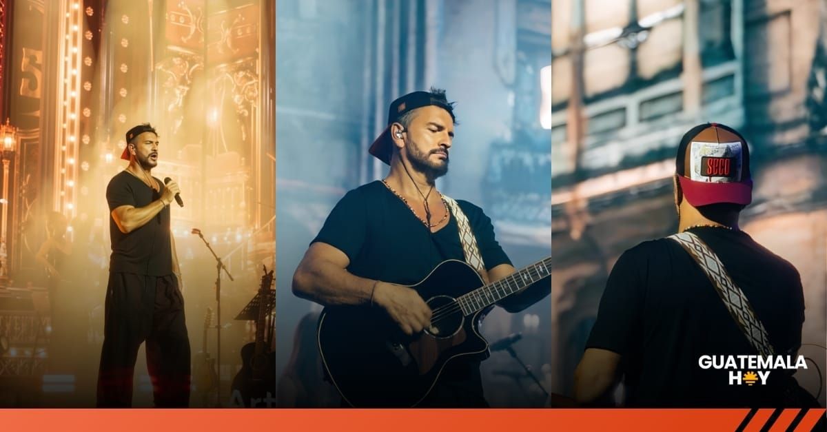 Vitto Murga viste a Ricardo Arjona con el arte textil de Guatemala