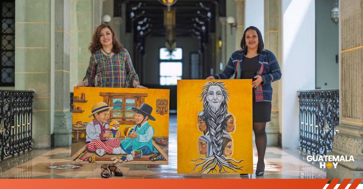 Las guatemaltecas Dania Aguirre y Lissy Vela llevarán el arte nacional al Festival Internacional de Arte de Geoje