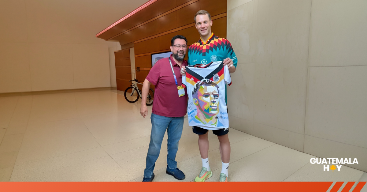 Arte chapín en la élite del fútbol: camisolas pintadas llegan a la selección de Alemania