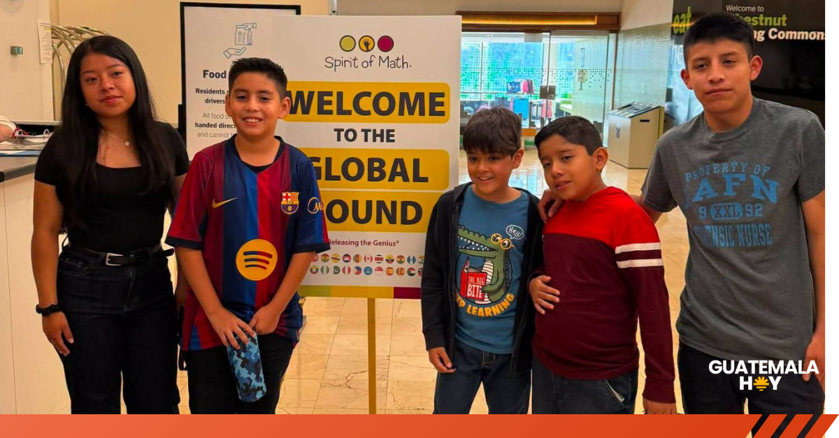 Guatemala llega por primera vez a la ronda global del Spirit of Math Contest en Canadá