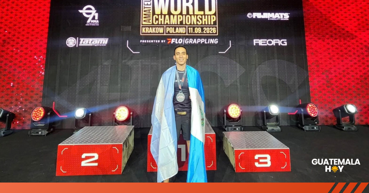 ¡Plata para Guate! Juan Pablo Zapeta conquista el segundo lugar en mundial de artes marciales