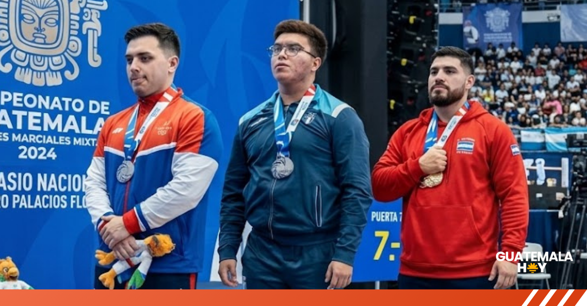 Enrrique Sandoval conquista tres medallas de plata para Guatemala en el Panamericano Junior
