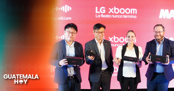 NP|LG XBOOM junto a will.i.am redefinen la experiencia del audio portátil, evento en Guatemala.