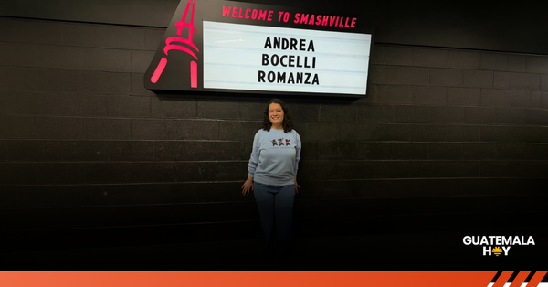 Kiara Valladares pone en alto a Guatemala junto a Andrea Bocelli