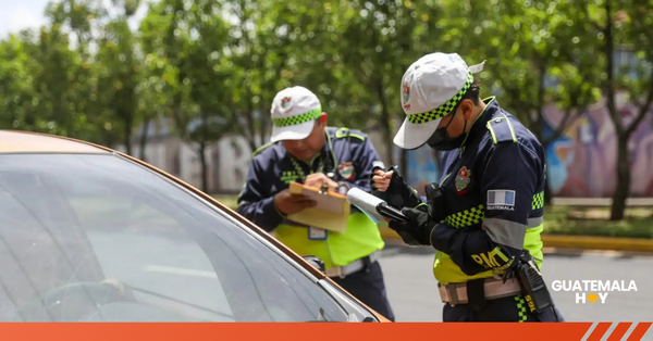 ¿Tienes multas? En marzo y abril podrás pagar solo el 40% en Ciudad de Guatemala