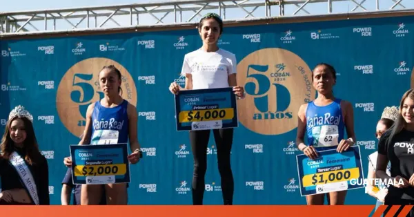 Viviana Aroche rompe una sequía de 34 años y corona a Guatemala en la Media Maratón de Cobán