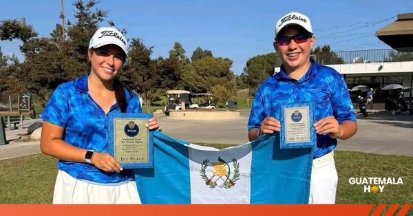 Sara Castrillo remonta y escala al liderato en torneo internacional de golf juvenil
