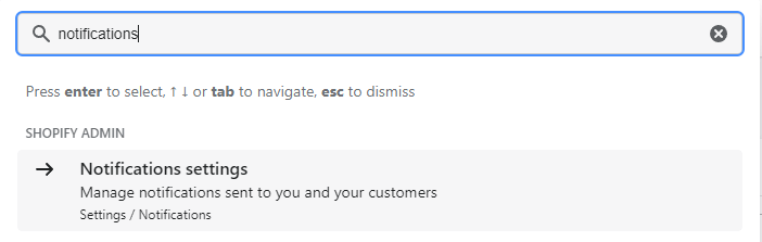 Head over to notification settings