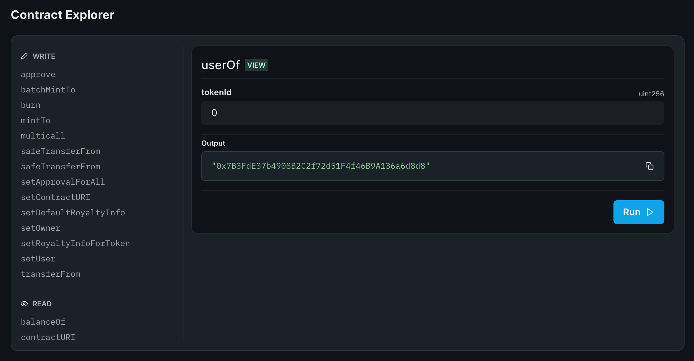 Checking rental status
