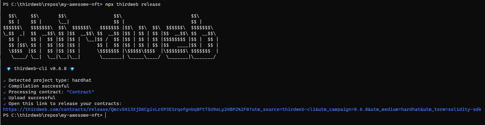 release your contract