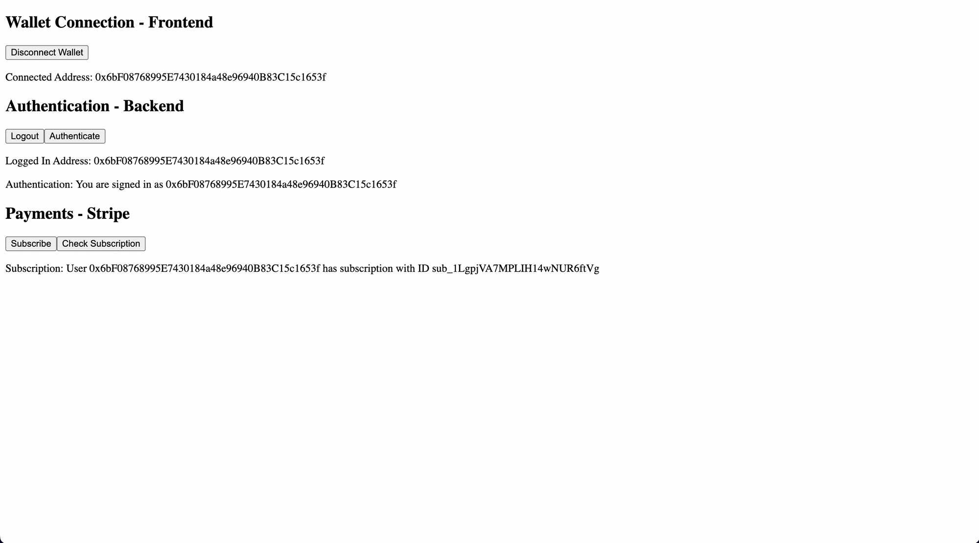 You can now retrieve the subscription on frontend