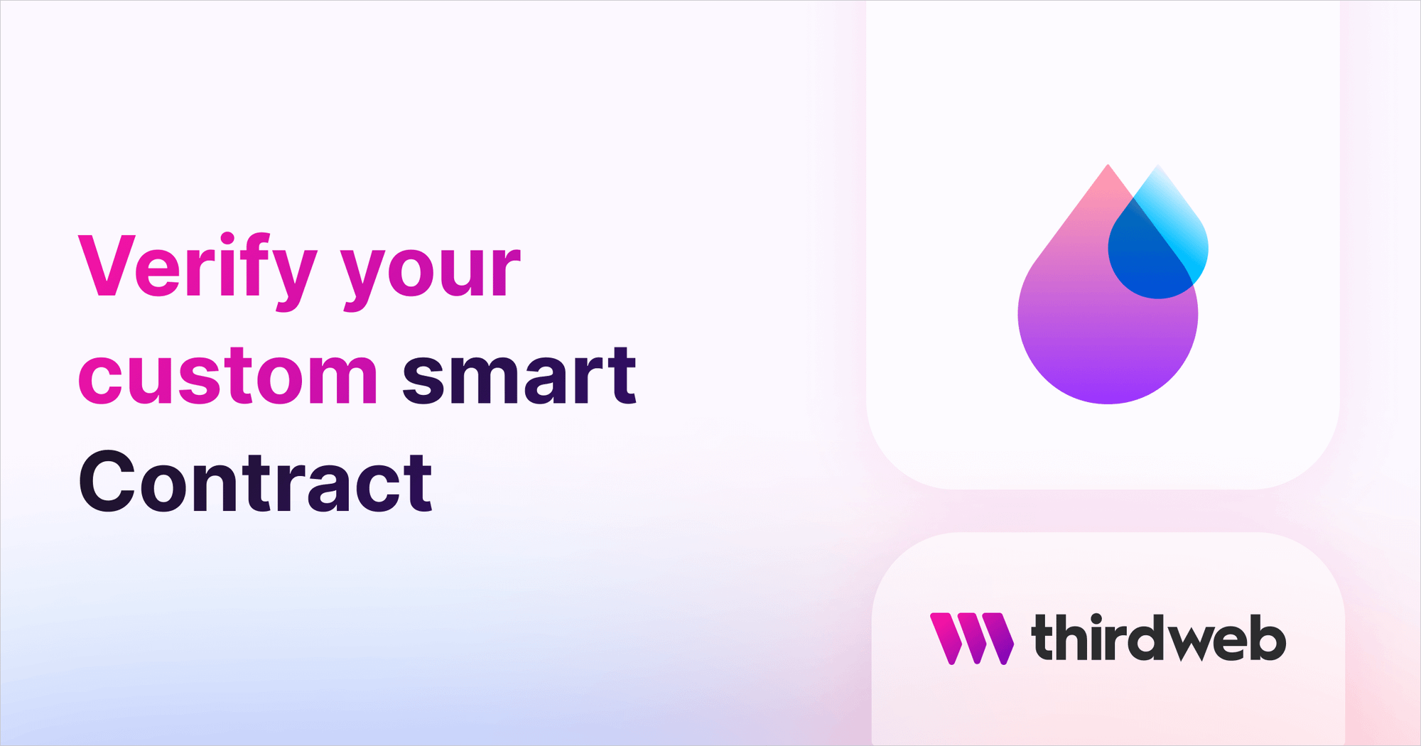 How to verify a Custom Contract on Etherscan using the dashboard - thirdweb Guides