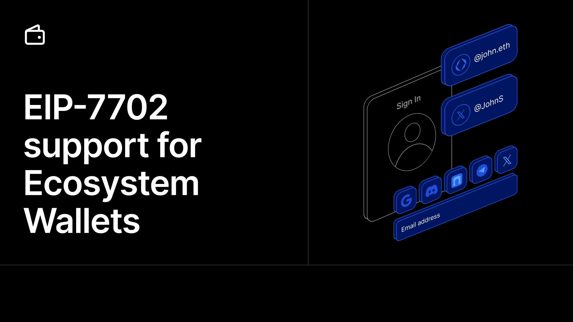 EIP-7702 support for Ecosystem Wallets
