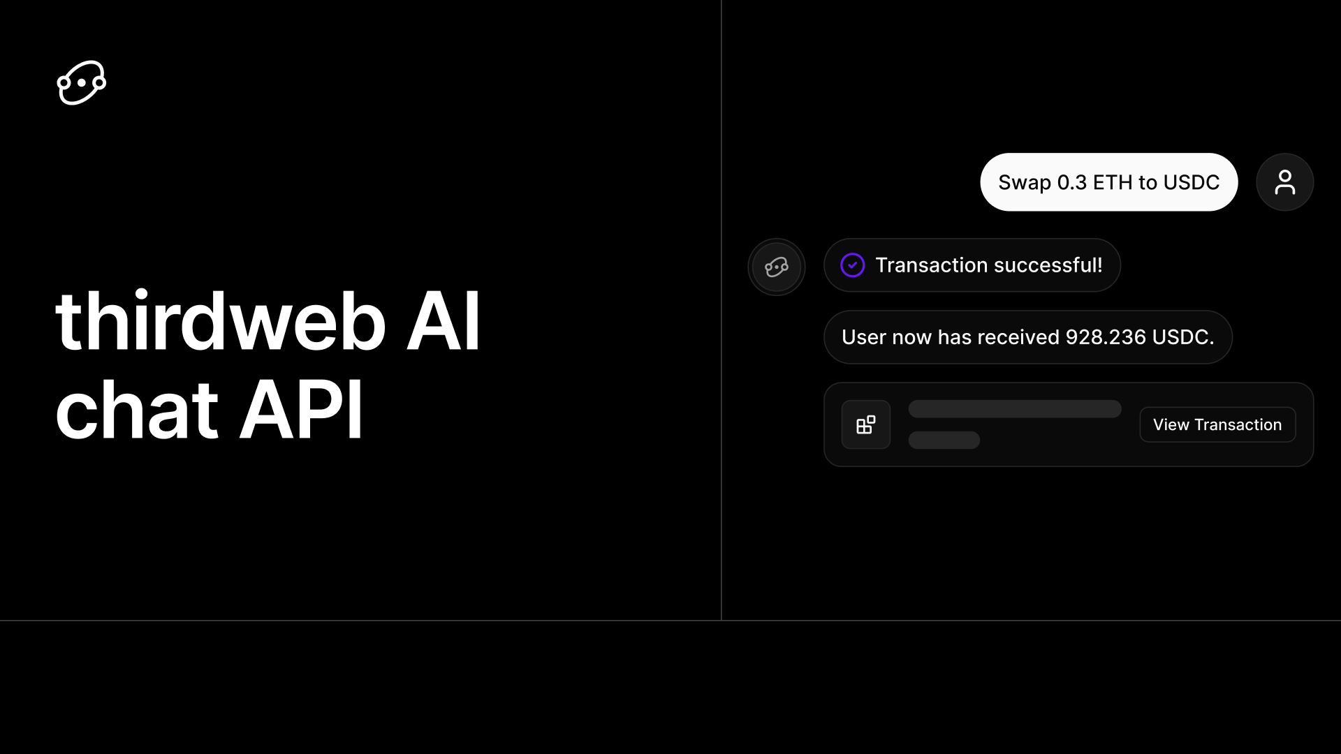 thirdweb AI - Chat API