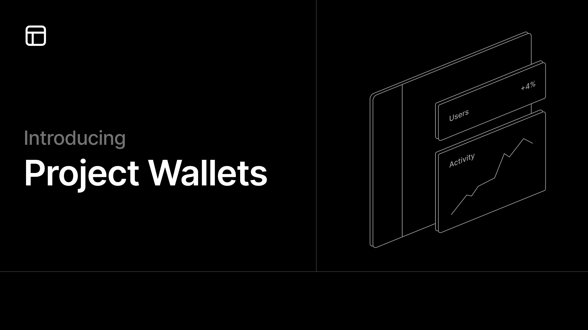 Project Wallets land in your Dashboard