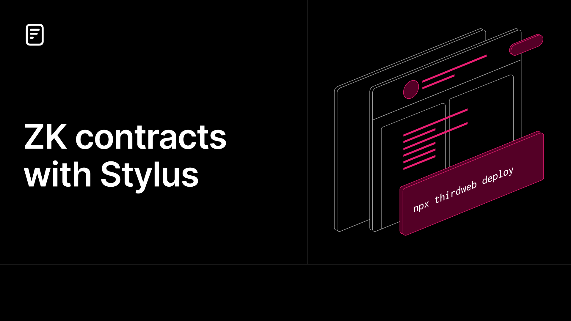 New Stylus template: ZK based token contracts