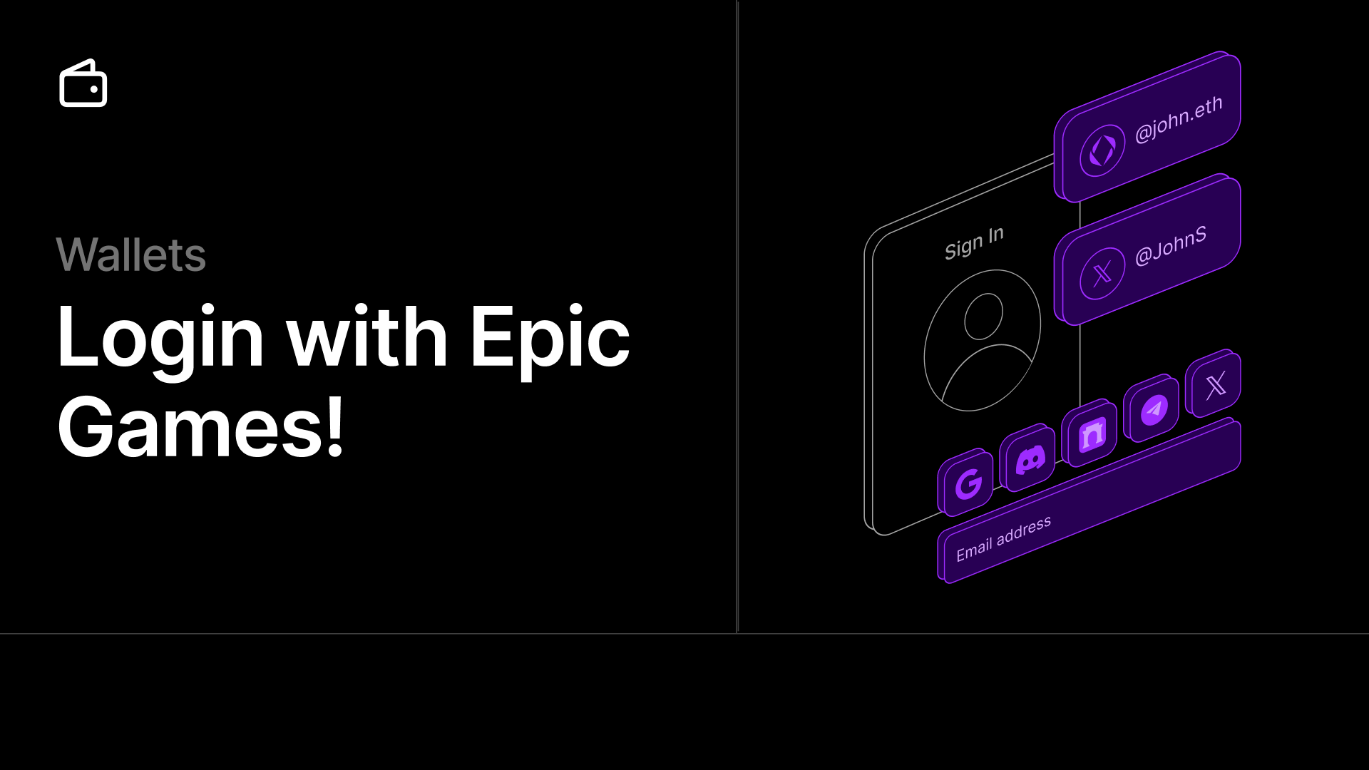 Epic Games Authentication Now Available!