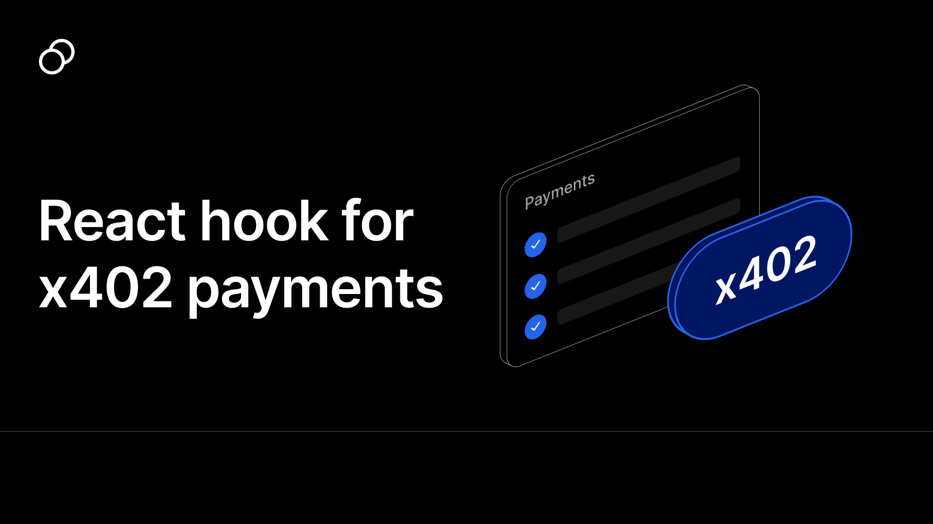React Hook for x402 Payments