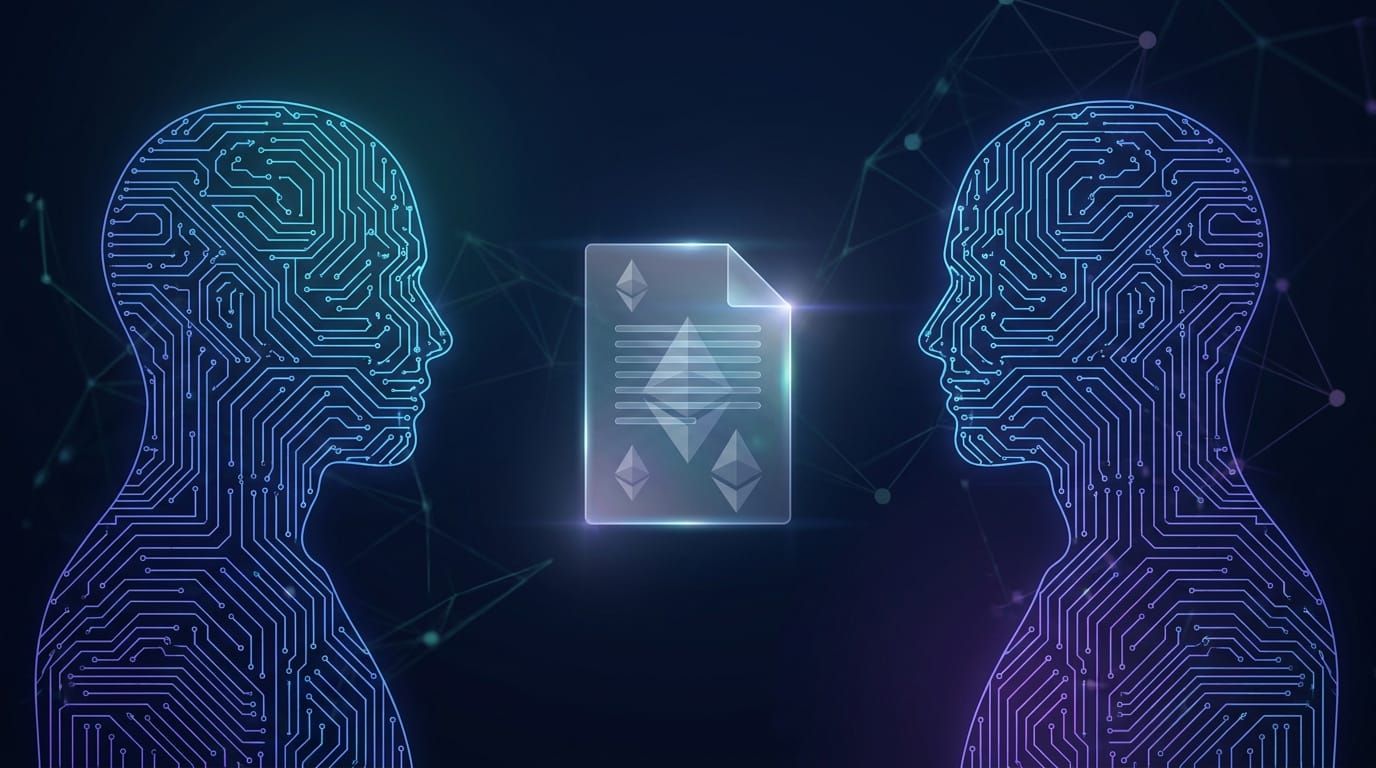 Two AI Agents Just Signed a Legal Contract on Ethereum — No Humans Required