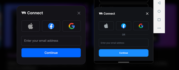 More Social Sign In Options - ReactNative / React