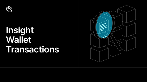 Wallet Transactions in Insight