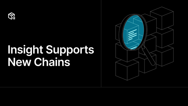 Additional Chains Supported in Insight