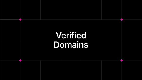 Introducing Verified Domains