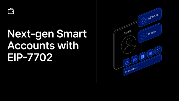 Next-gen Smart Accounts with EIP-7702