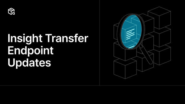 Insight Transfer Endpoint Updates