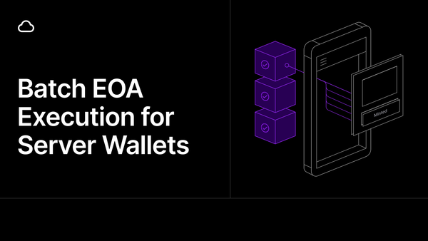 Batch EOA Execution for Server Wallets