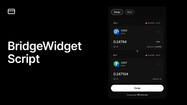 Introducing the BridgeWidget Script