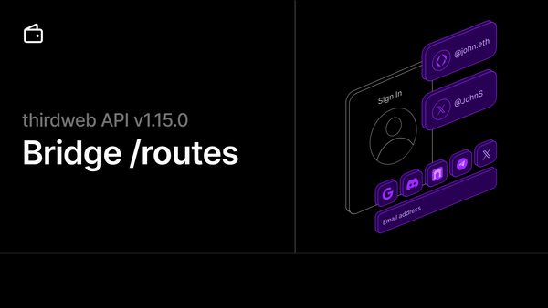 Bridge Routes API