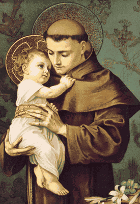 St Anthony of Padua: greater than for finding lost objects