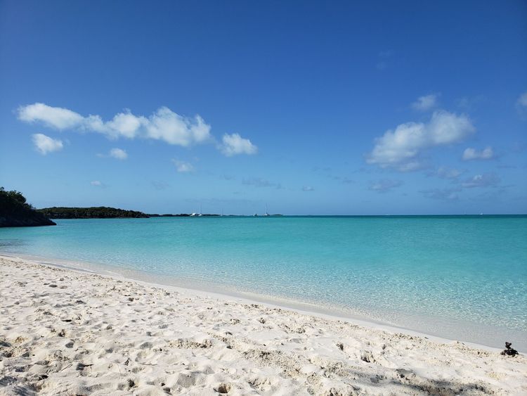 A morning at the beach, Shroud Cay, Bahamas