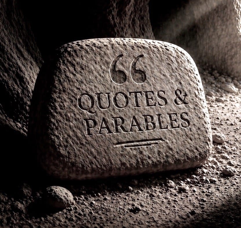 Quotes and Parables