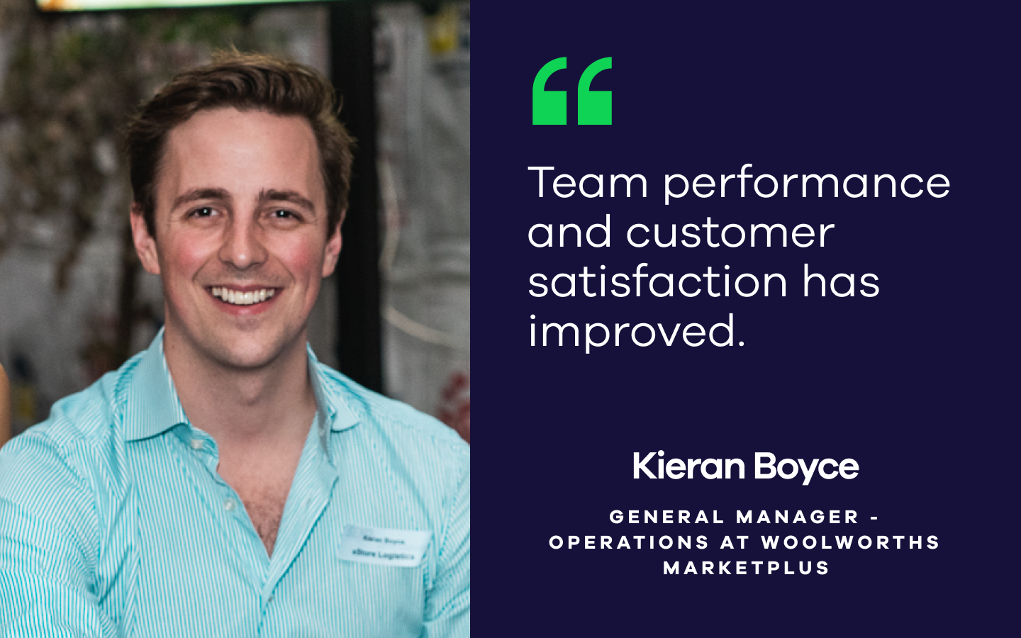 How Woolworths MarketPlus improved team performance and customer satisfaction with real-time data
