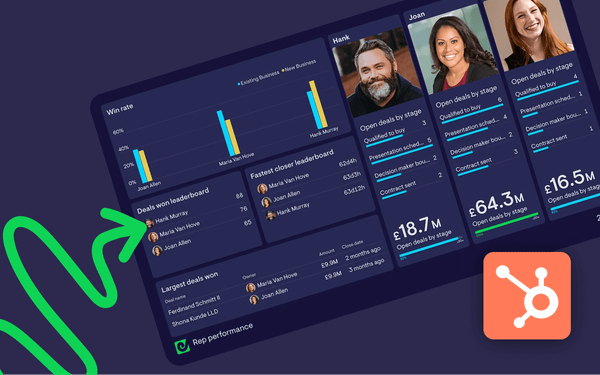 Mastering HubSpot reporting: How sales leaders can build visual dashboards that drive performance