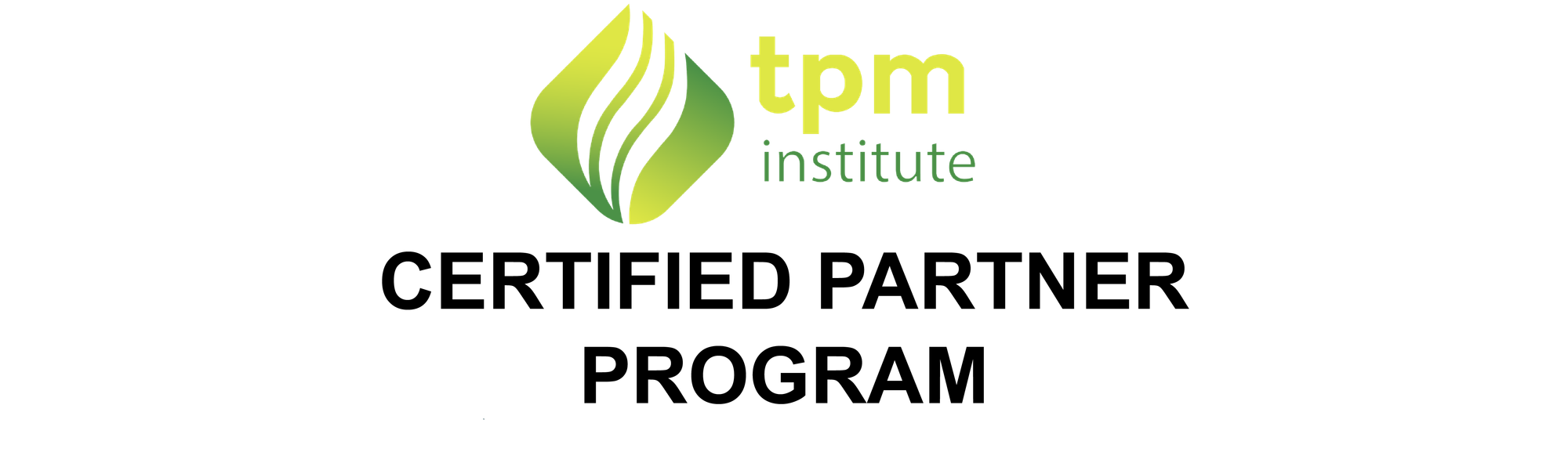 TPM Institute Certified Partner