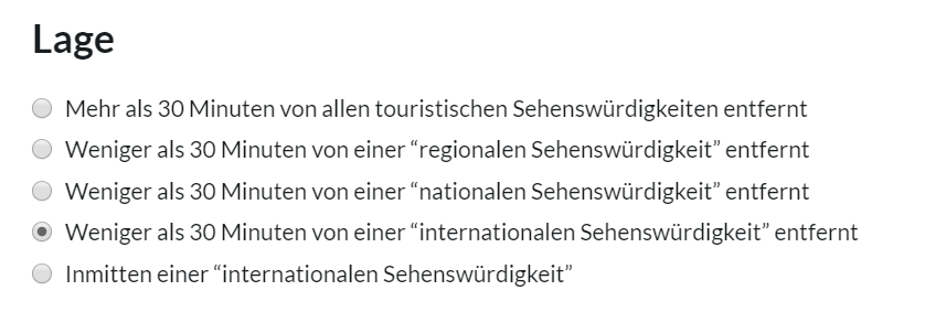 Lage von HomeExchange