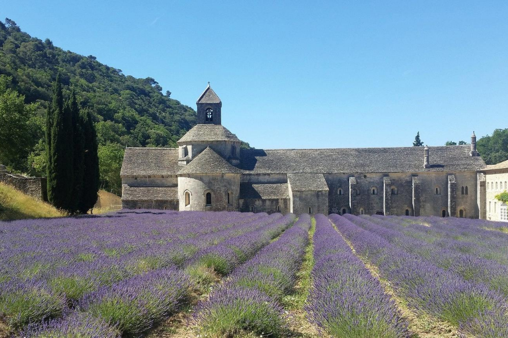  Luberon-Provinz-Lavendel-Kloster-Haustausch-Ende Sommer