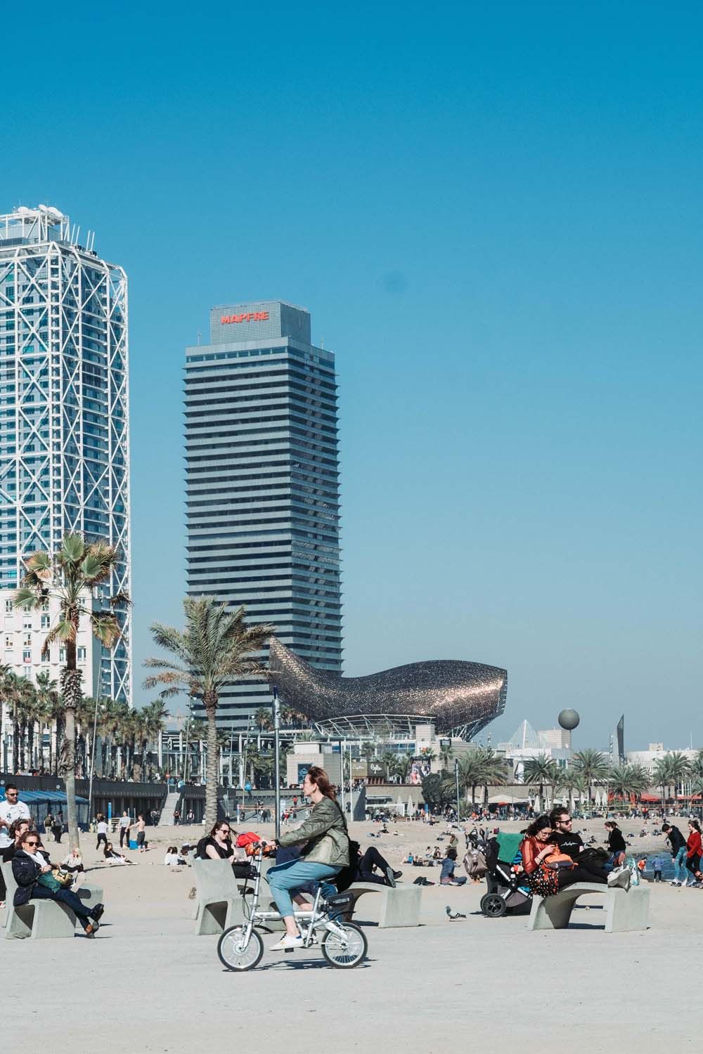 Strand und Stadt eine tolle Kombination