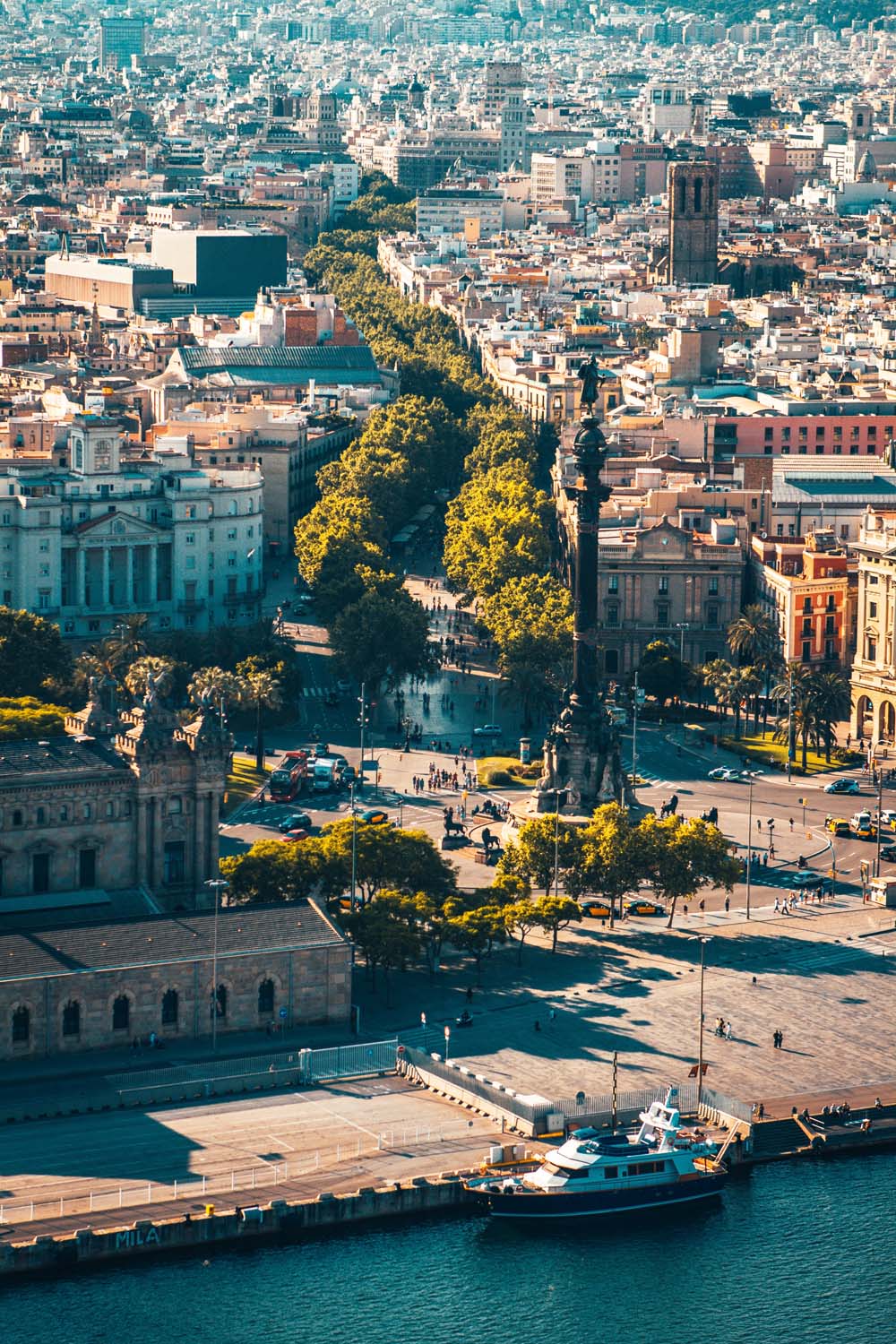 Aussicht über Barcelona