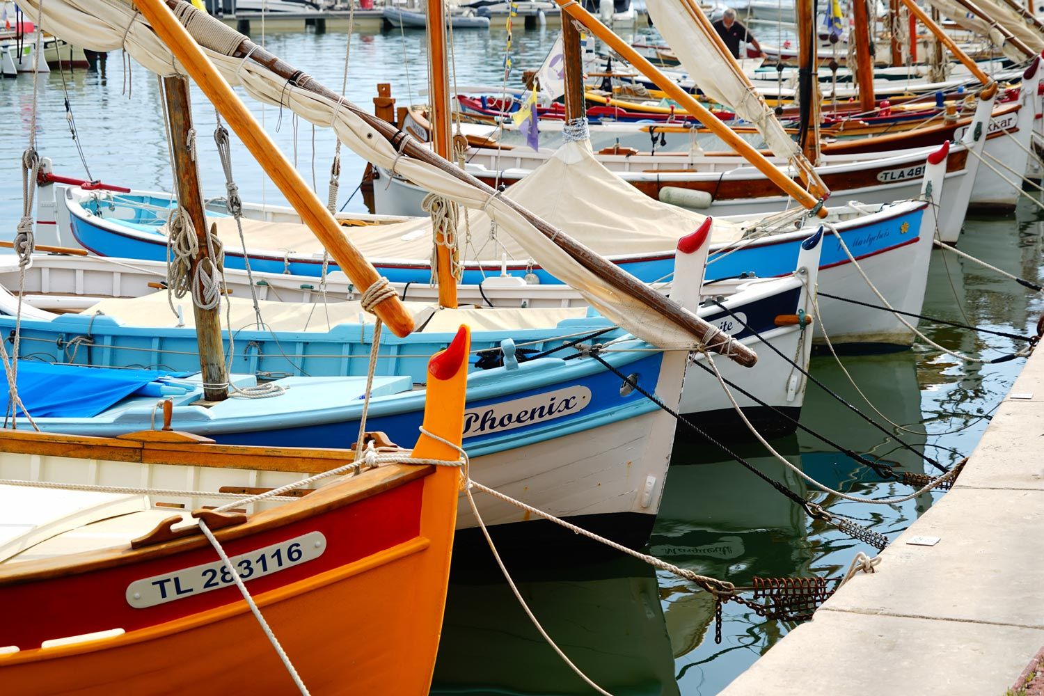 Am Hafen in Bandol