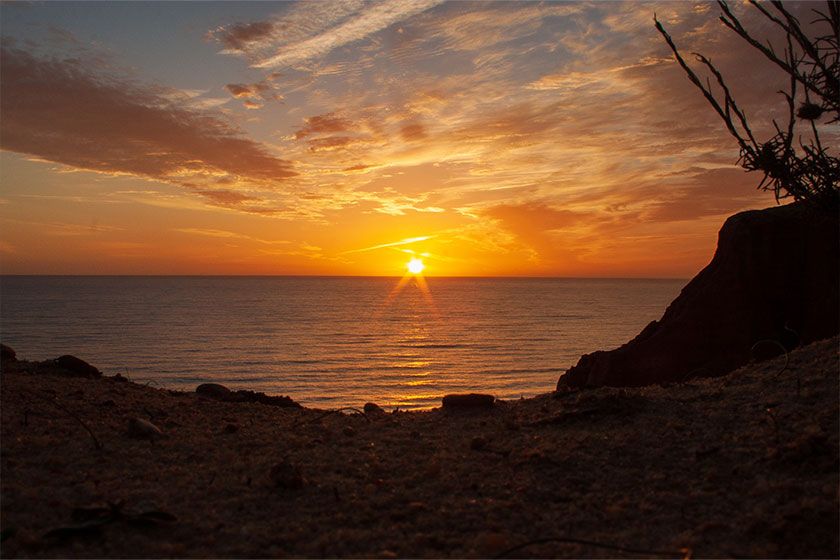 Die Algarve ist im Winter schön ruhig