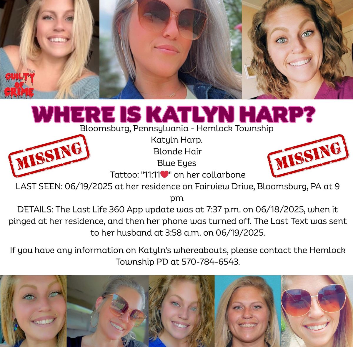 MISSING: KATLYN HARP
