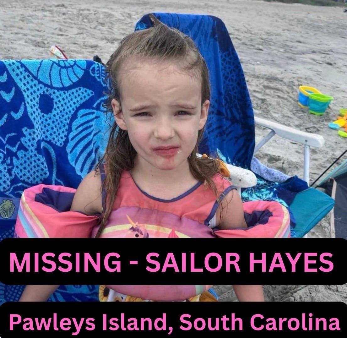 NON-VERBAL 5-YEAR-OLD SAILOR HAYES HAS BEEN FOUND DECEASED