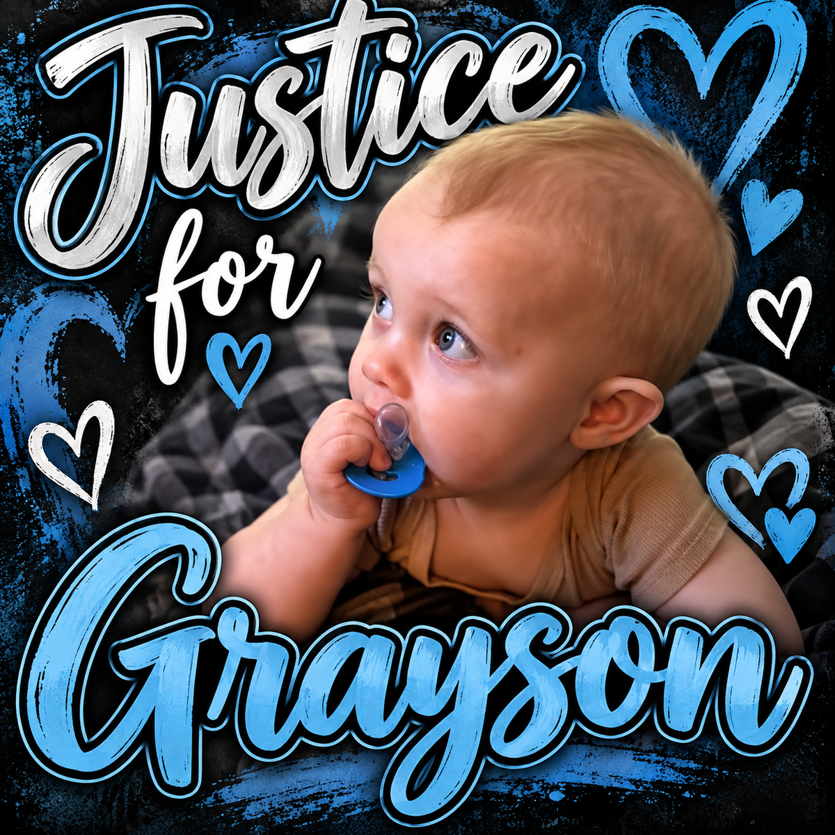 19-YEAR-OLD CHARGED WITH MURDER AFTER MISSING 11-MONTH-OLD GRAYSON WALTON FOUND DEAD