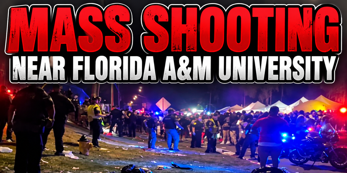 15-YEAR-OLD BOY ARRESTED AFTER MASS SHOOTING NEAR FLORIDA A&M UNIVERSITY LEAVES 11 PEOPLE SHOT, INCLUDING SIX CHILDREN — NONE WERE THE INTENDED TARGETSTALLAHASSEE, FLORIDA