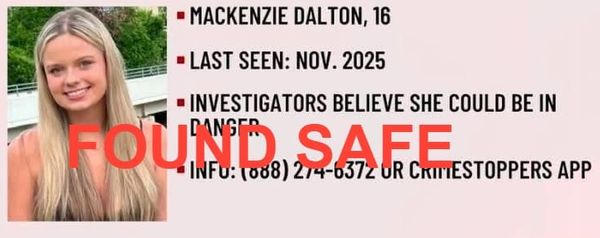 🚨 FOUND SAFE MACKENZIE DALTON 🚨