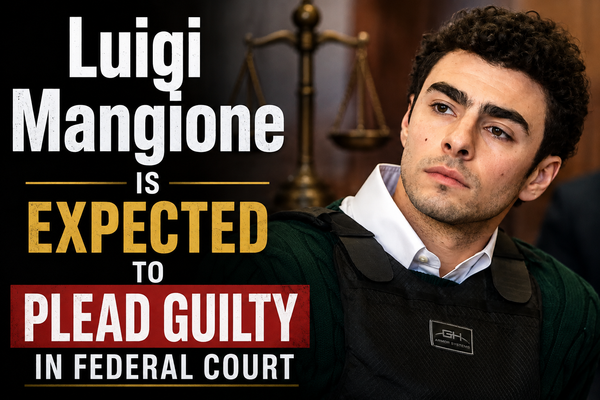 According to multiple reports published today, Luigi Mangione is expected to plead guilty in federal court as early as Friday, August 14, 2026, in connection with the killing of UnitedHealthcare CEO Brian Thompson.